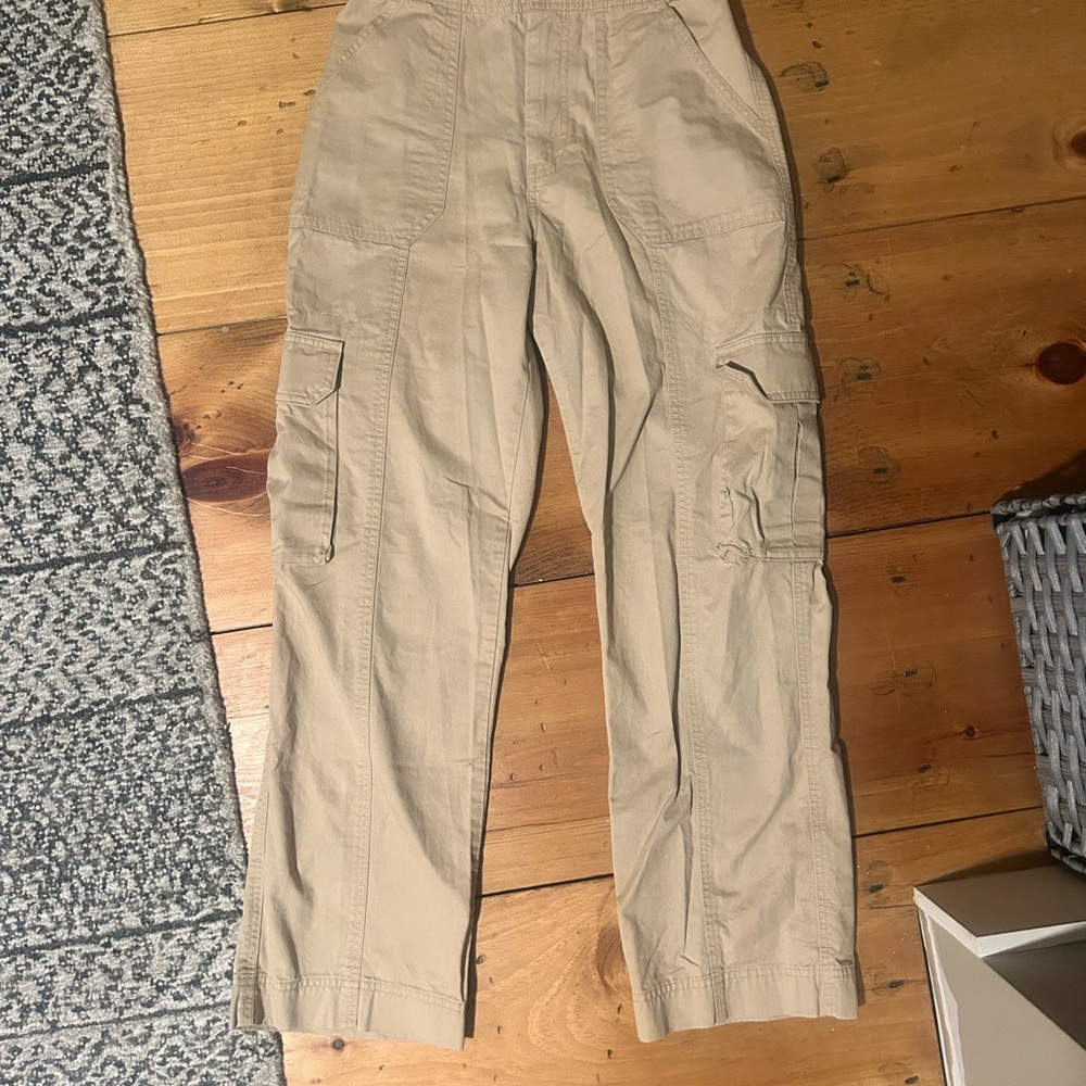 Curve Love Women’s Tan Cargo Pants